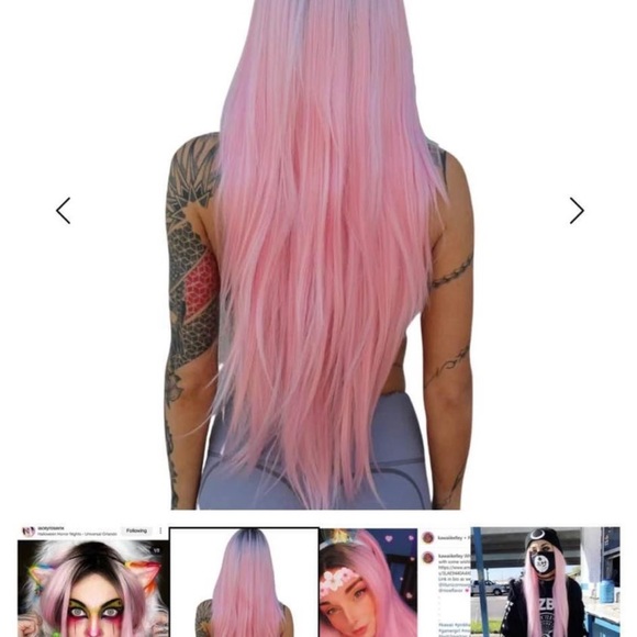 Lit Unicorn Lace Front Wig-PINK SAGA🩷 - Picture 2 of 5